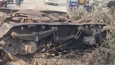 سائق اللودر فر هاربا، شاهد عيان يكشف تفاصيل حادث قطار البدرشين 
