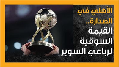 الأهلي في الصدارة.. القيمة السوقية لرباعي السوبر المصري (إنفوجراف)