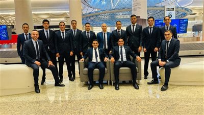 وصول حكام بطولة السوبر المصري للإمارات