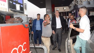محافظ الغربية يتفقد محطات الوقود ومستودعات البوتاجاز