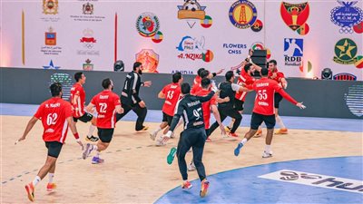 8 صور ترصد فرحة لاعبي يد الأهلي بالتأهل لنهائي بطولة إفريقيا للأندية