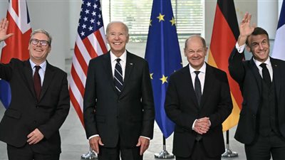 قمة برلين الرباعية تدعو لإنهاء الحرب على غزة