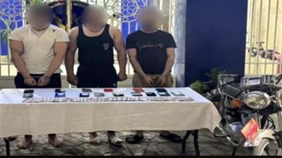 ضبط 5 لصوص لقيامهم بسرقة المساكن والهواتف المحمولة بالنزهة ومصر الجديدة