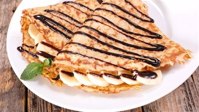 طريقة عمل الكريب بالشوكولاتة، زي الجاهز وبأقل التكاليف