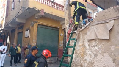 حريق هائل بمخزن مغلق فى الإسكندرية دون إصابات 