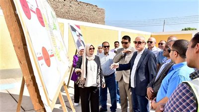 محافظ الأقصر يوجه بالانتهاء من محطات رفع صرف صحي بأرمنت والزينية تمهيدا لافتتاحهم (صور)