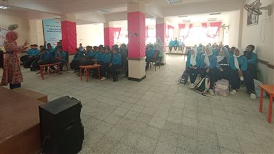 صحة العاشر تنظم ندوة تثقيفية طبية لطلاب مدرسة الشهيد الدرديري بالشرقية