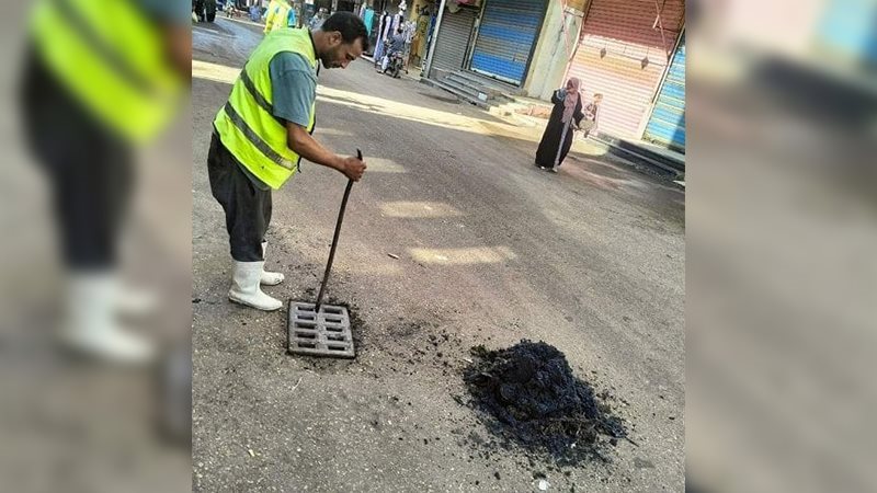 تطهير شبكات الصرف