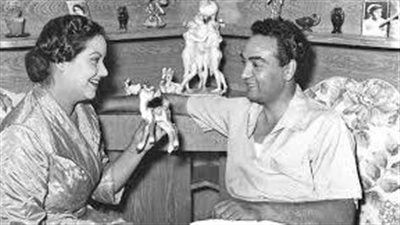 قدما 7 أفلام معًا، قصة دويتو محمد فوزي ومديحة يسري في السينما