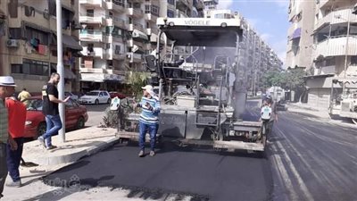 إنشاء ساحة انتظار بمدخل منفذ شرق التفريعة بمدينة بورفؤاد في بورسعيد