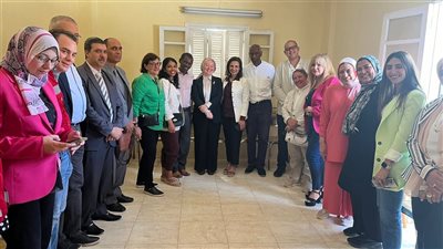 برنامج مودة يستقبل وفد الوكالة الأمريكية للتنمية الدولية بالفيوم 