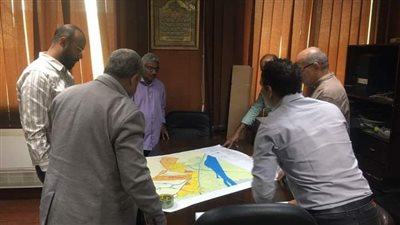 محلية القرنة الأقصر يستقبل وفد هيئة التخطيط العمرانى