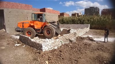 تنفيذ 12 قرار إزالة تعد على الأراضي الزراعية وأملاك الدولة بكفر الشيخ