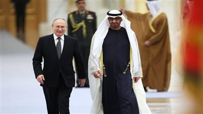 بوتين خلال استقباله محمد بن زايد: الوضع في الشرق الأوسط صعب للغاية