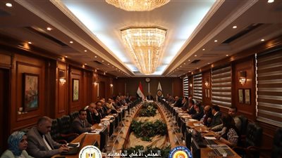 الأعلى للجامعات يستعرض جهود خدمة أهالي غزة منذ اندلاع الأزمة 