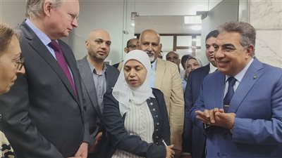 محافظ الدقهلية يستقبل سفير الاتحاد الأوربي (صور)