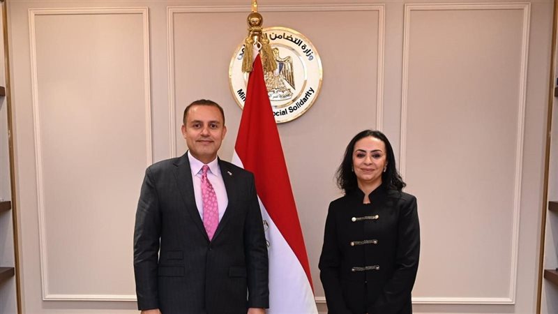مايا مرسي وزيرة التضامن