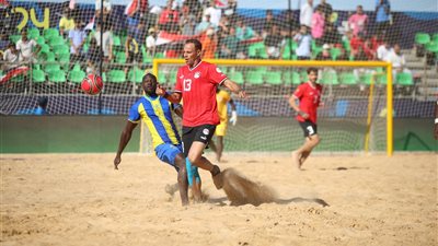 أمم إفريقيا للكرة الشاطئية، مصر تفوز على تنزانيا 9-3 وتتأهل لنصف النهائي