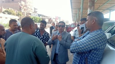 حملة مكبرة لمتابعة الالتزام بتعريفة الأجرة الجديدة في ساقلتة بسوهاج