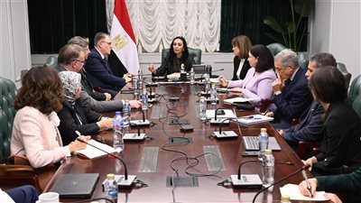 وزيرة التضامن تلتقي ممثلي الهيئات الدولية في مصر وتبحث التعاون المشترك