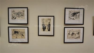 فيتو تنفرد بنشر كاريكاتيرات نادرة لصاروخان عن نصر أكتوبر ( صور)