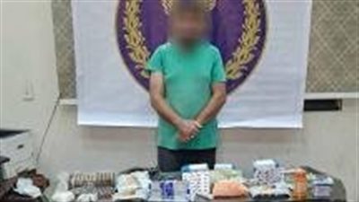ضبط صاحب شركة للإتجار فى العقاقير المهربة جمركيًّا ومغشوشة بالشروق