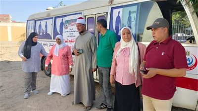 وحدة السكان بالبحيرة تقدم خدمات طبية وبيطرية بمركزي الدلنجات وبدر (صور)