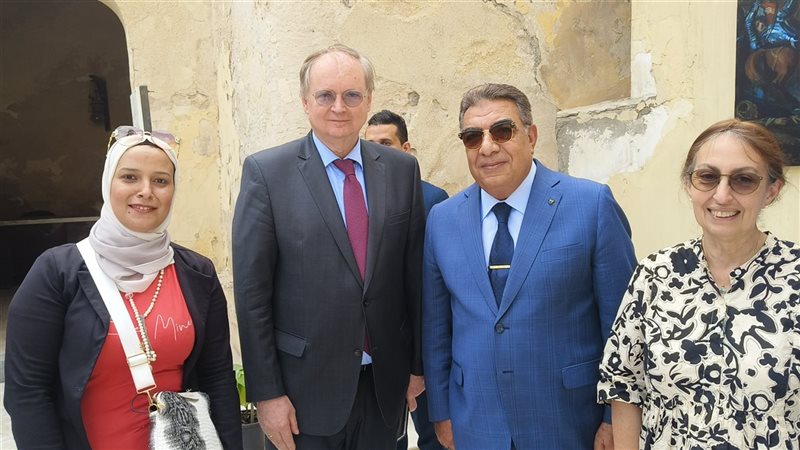 زيارة سفير الاتحاد