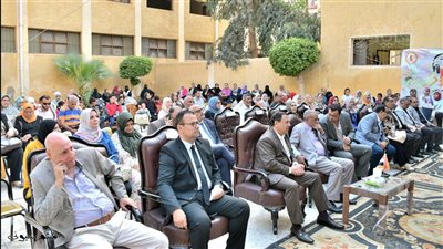 مدرسة النور للمكفوفين تحتفل بانتصارات أكتوبر بحضور وكيل تعليم الدقهلية