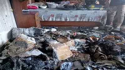 سكان منزل متضرر من حريق شركة مشروبات بالشرقية: جهاز بنتنا بقى رماد قبل فرحها بأيام (فيديو)
