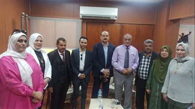 وكيل تعليم الدقهلية يبحث مع وفد 