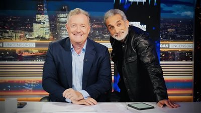 غدا، باسم يوسف ضيف بيرس مورجان من لندن