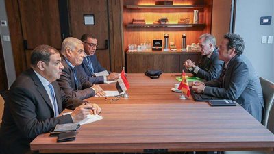 النائب العام يلتقي نظيره الإسباني على هامش فعاليات منتدى النواب العموم لمجموعة الدول العشرين