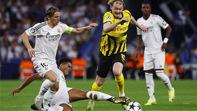 ريال مدريد يدرك التعادل أمام دورتموند في دقيقتين 