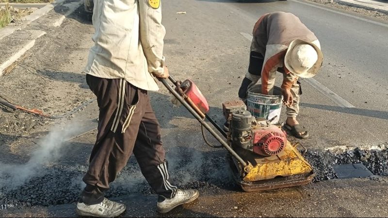 جانب من أعمال الاصلاح،فيتو
