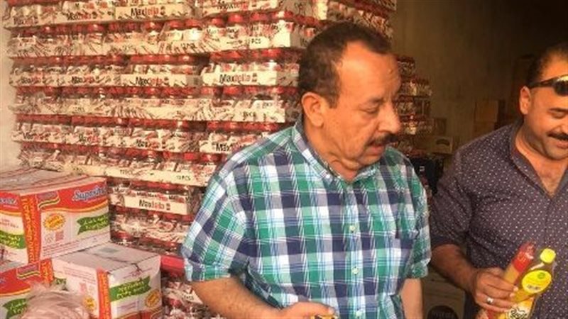  ضبط 38 طن مواد غذائية
