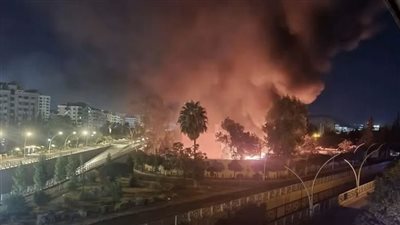 عدوان إسرائيلي على سوريا وانفجارات تهز العاصمة دمشق (صور)