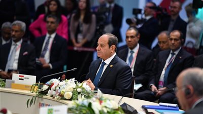  السيسي: ملتزمون بتعزيز التعاون بين دول البريكس والجنوب لتحقيق أهدافنا المشتركة
