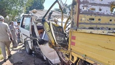  ارتفاع عدد ضحايا حادث طريق «بسيون - دسوق» بالغربية إلى 4 وفيات و14 مصابًا