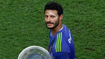محمد الشناوي أفضل لاعب في مباراة نهائي السوبر المصري