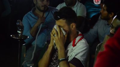  بكاء وحزن الزملكاوية وسط فرحة جماهير الأهلي بميت عقبة بعد خسارة الكأس (صور)