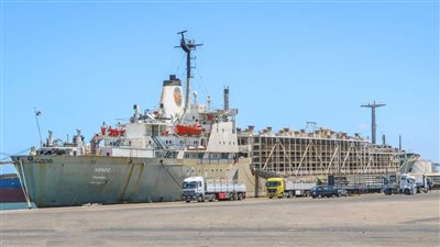 تداول 38 سفينة بميناء دمياط خلال 24 ساعة