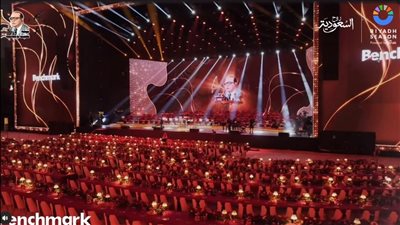 شاهد، تجهيزات ضخمة لحفل ليلة عبد الوهاب بالسعودية