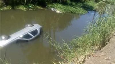 التصريح بدفن جثة شاب سقط بسيارته في ترعة البدرشين