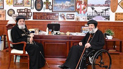 البابا تواضروس يتلقى تقريرا عن الخدمة في إيبارشية أيرلندا