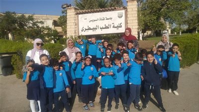 جامعة القناة تنظم ندوات وجولات لطلاب المدراس حول حيوانات البيئة المصرية (صور)