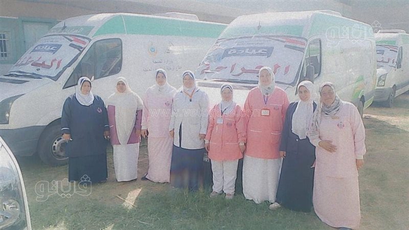 قافلة طبية بقرية