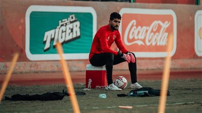  مران الأهلي| علي لطفي يكتفي بالتدريب في «الجيم»