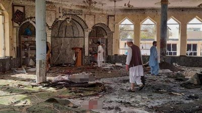 تفجير مسجد في أفغانستان خلال صلاة الجمعة