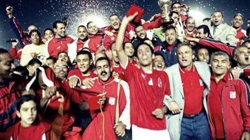 احتفال الأهلي بالفوز